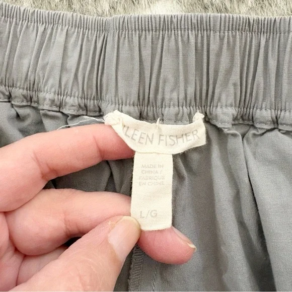 Eileen Fisher Organic Cotton Blend Capri Pants - Picture 5 of 11